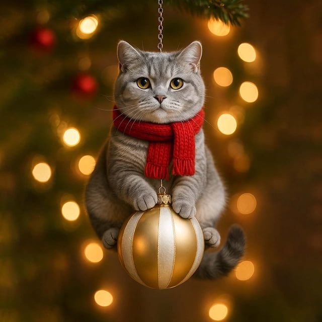 Adorno de árbol de Navidad acrílico en forma de T para decoración del hogar, 2D, para el hogar y la cocina, elementos esenciales para el dormitorio.