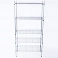 thumbnail image 4 of Top Knobs Commercial Grade 14"W x 30"D x 59"H 5-Shelf Steel And Wired Garage Shelves, Silver, 4 of 6