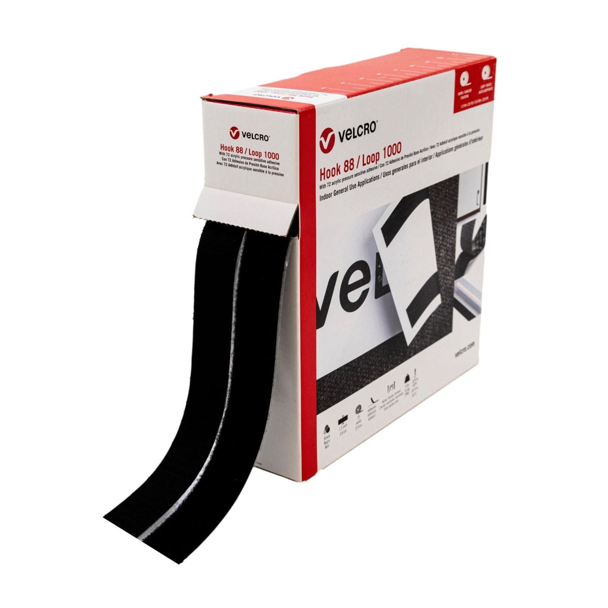 adhesive velcro tape