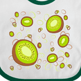 thumbnail image 4 of Inktastic Kiwi Fruit Party Boys or Girls Baby Bib, 4 of 4