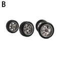 thumbnail image 6 of Alloy Wheels With Rubber Tires Scale Model Wheel Accessories Suitable For Model Building And Display, 6 of 7