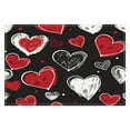 thumbnail image 2 of Wzzjkit Valentine's Day Placemat Festive Party Dining Room Table Cover Home Kitchen Table Heat Mat, 2 of 5
