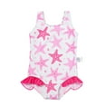 thumbnail image 3 of HAYIMI Child Swimwear Girls Swimsuit With Flower Print Cute Tankini For Beach Pool Swimming Sun Comfortable Stretch Fabric Relaxed Fit Summer Kids Bathing Suit, 3 of 8