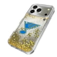 thumbnail image 2 of St. Louis Blues Linen Logo iPhone Glitter Case, 2 of 6