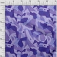 thumbnail image 3 of oneOone Cotton Cambric Dark Purple Fabric Abstract Craft Projects Decor Fabric Printed By The Yard 56 Inch Wide, 3 of 5