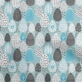 thumbnail image 1 of oneOone Cotton Jersey Grayish Blue Fabric Easter Sewing Craft Projects Fabric Prints By Yard 58 Inch Wide, 1 of 4