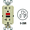 Ivory, variant on Leviton GFCI Receptacle in Ivory — UL Listed for US Residential Electrical Code Compliance, Drop-in NEC-Standard Wiring