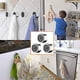 thumbnail image 2 of Juego de 3 porta toallas, pinzas para toallas, pinzas autoadhesivas para toallas de cocina, sin perforaciones, porta toallas de cocina, pinza autoadhesiva para baño, cocina y hogar, 2 of 5