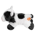 thumbnail image 3 of Wild Republic Hug’Ems Cow, Stuffed Animal, 7 Inches, Gift for Kids, Plush Toy, Fill is Spun Recycled Water Bottles, 3 of 5