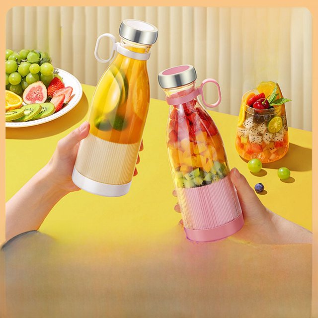 Mini exprimidor multifunción con carga USB, máquina de jugos, taza eléctrica, taza mezcladora portátil