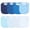 Multicolor-3, variant on 8-Pack Waterproof Baby Bibs for Boys & Girls Soft and Absorbent Bandana Drool Bibs Set for Infant 0-12 Months