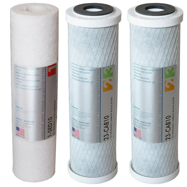 Filtro de Agua APEC Water Alta Capacidad Ultimate Pre-Filtro Set