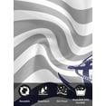 thumbnail image 7 of Anchor Gray Cloth Napkins Set of 4 Reusable Dinner Napkins, Modern Navy Blue White Striped Nautical Cocktail Napkin Washable Table Napkins for Wedding/Holiday Party/Baby Shower 20"x20", 7 of 7
