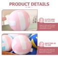 thumbnail image 3 of UPOUART Super Soft Stuffed Animal Volleyball Plush for Car Use 1Pack, 3 of 8