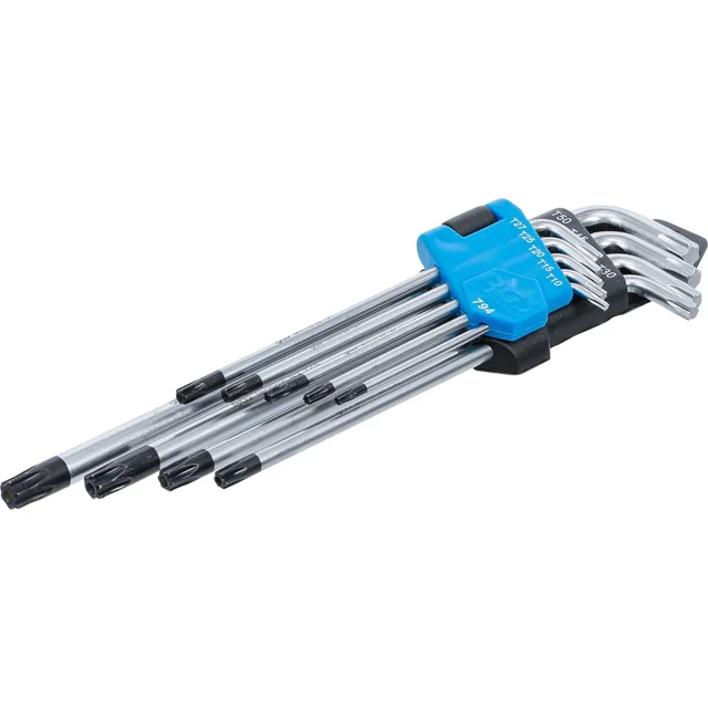 JUEGO DE LLAVES TORX DE SEGURIDAD EXTRA LARGAS | BGS 794