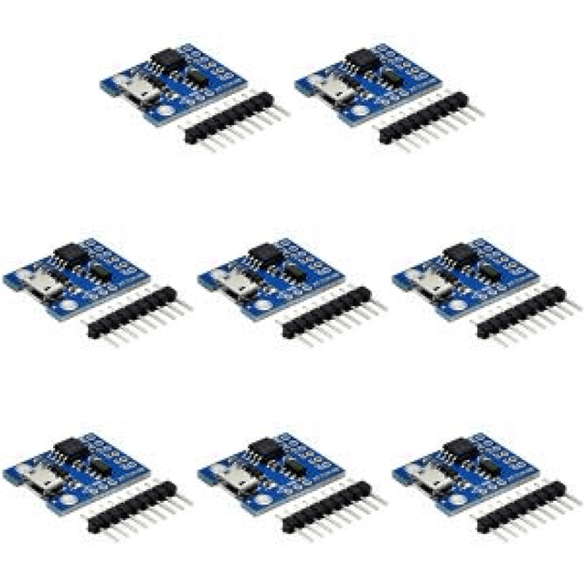 Placa Desarrollo ATTINY85 Digispark Kickstarter para USB (Mini) Azul