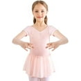 thumbnail image 6 of Ballet Tutu for Girls, Ballet Dress Cotton Ballet Leotard, Dance Dress, Dance Body with Chiffon Skirt Tutu, 6 of 6