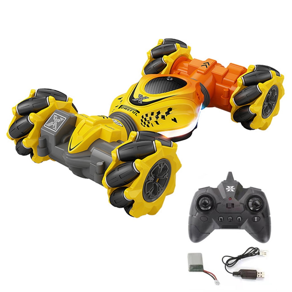 Gesture Sensor RC Stunt Car 30 mins Playing Time Double Sided Rotating