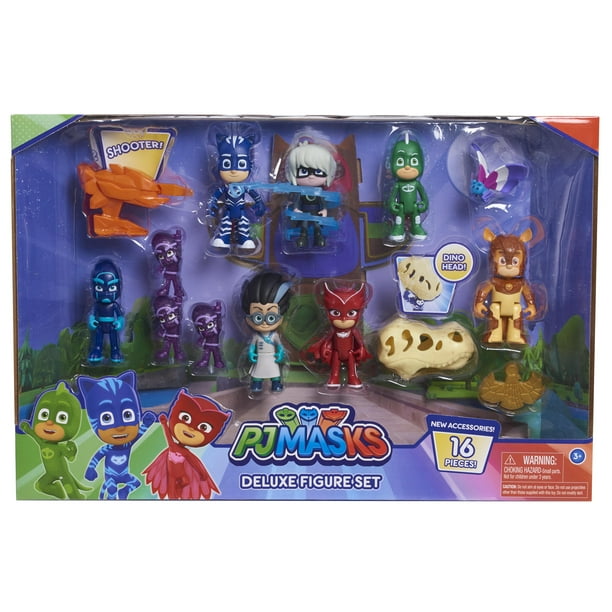PJ Masks Deluxe Figure Set, Ages 3+