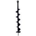 thumbnail image 3 of Set of 4 (4''+6''+8''+12''+Rod Kit) Auger Drill Bit for Planting, Easy Planter Garden Auger, Bulb & Bedding Digging Post Hole Planting Tool for 3/4" Shaft Auger, 3 of 9