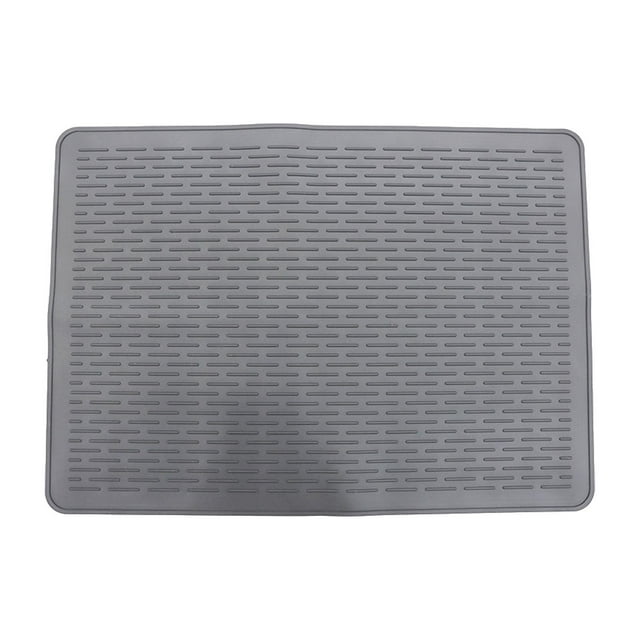 Estufa de cubierta superior estufa de silicona para estufas eléctricas accesorios de cocina resistente al calor de de vidrio fácil de limpiar Grano gris recto