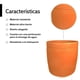thumbnail image 3 of Maceta Minimalista 20x11 Moderna Interior Exterior marron Elly Decor MCA01TRR-20x11PMINA, 3 of 7