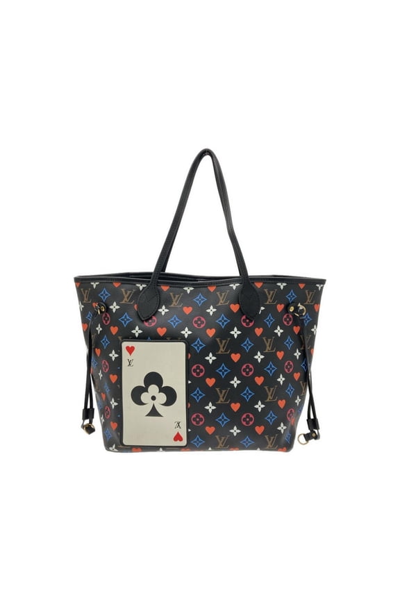 Pre-Owned Louis Vuitton Game On Monogram Neverfull MM M57483 Handbag