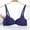Blue, variant on Fatuov Women's Push Up Bra with Underwire Soft Daily Bra for Travel, Solid Color Full Coverage Supportive Lightly Lined Bra 36A, Beige