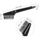thumbnail image 2 of Cabello Cepillo Limpieza Herramientas Mini Peine Removedor para Limpieza Cerdas Cepillo Hogar Uso Negro Paquete de 2 Unique Bargains cepillos de limpieza, 2 of 6