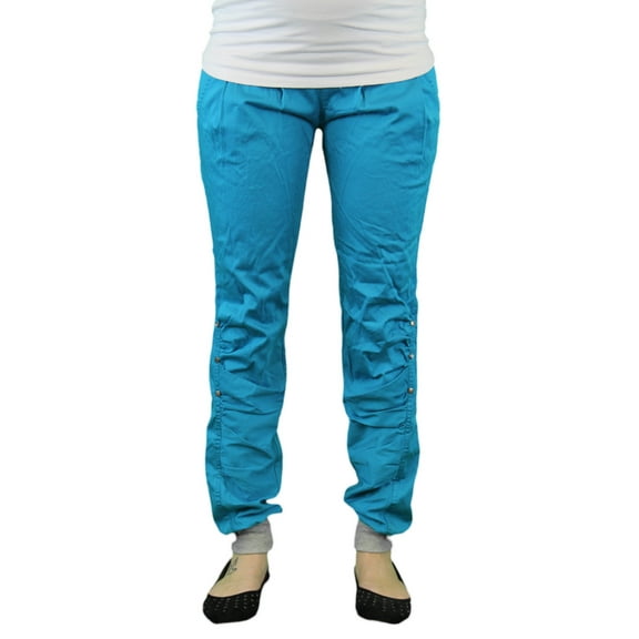 9 Fashion Maternity Gadar Teal  Low-Panel Pants Sz S