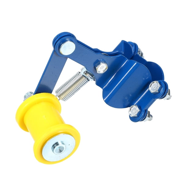 Universal Moto Cadena Tensor Ajustador Accesorios Azul