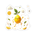 thumbnail image 6 of Cartoon Lemon Theme Stickers, Waterproof Lemon Theme Sticker for Water Bottle Laptop Phone Cases Planner Skateboard Luggage Helmet Party Favor Decor, Ideal for Adults Teens Teacher Rewards, 6 of 8