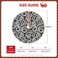 thumbnail image 2 of Fotbe Snake Pattern Christmas Tree Skirt, Tree Skirts Plush Christmas Decorations, Christmas Tree Skirts Xmas Decorations Holiday Party Decor-36", 2 of 6