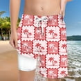 thumbnail image 2 of Gubotare Boys Swim Trunks Compression Boys Swim Trunks Kid Swim Short with Compression Liner Little Boys Bathing Suit (Red,Size 10-13 Years), 2 of 4
