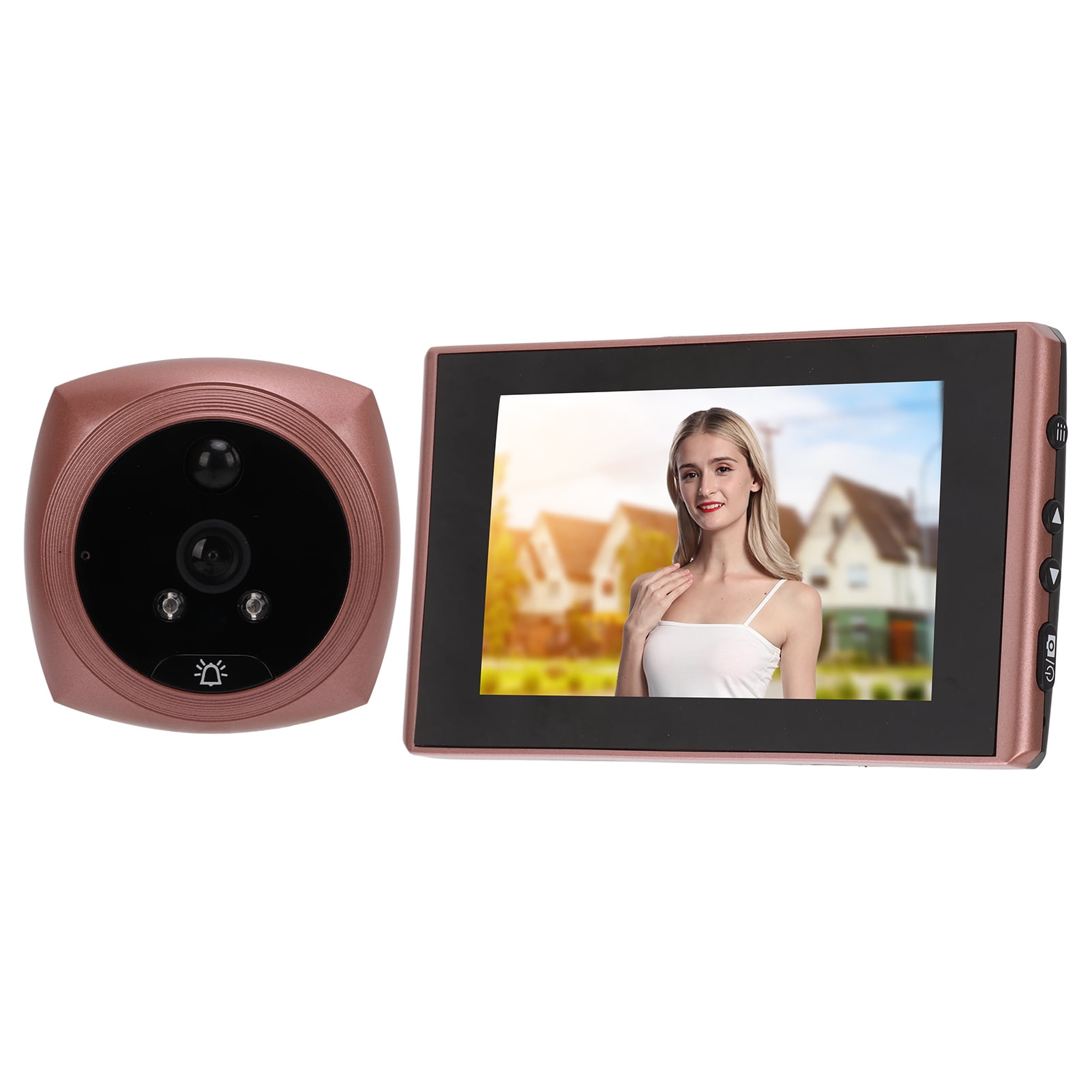 Digital Door Viewer, 4.3in LCD Screen Motion Detection Peephole Camera