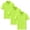 Green-1, variant on ZToonmas 3 Pack Kids Unisex Solid Short Sleeve Tennis Shirt for Boys Girls Breathable Lapel Collar Casual Sport Multipack T-Shirts Back to School Uniform Tops