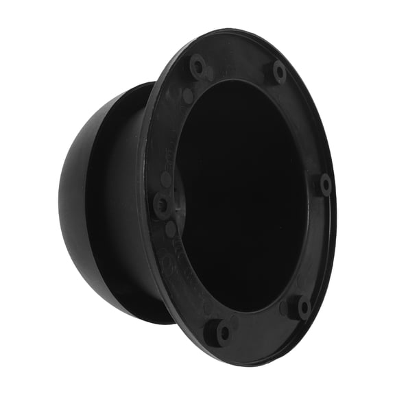 OFFIGAM Black Rv Vent Cover, Round PP, Rainproof and Stable Design for Rv
