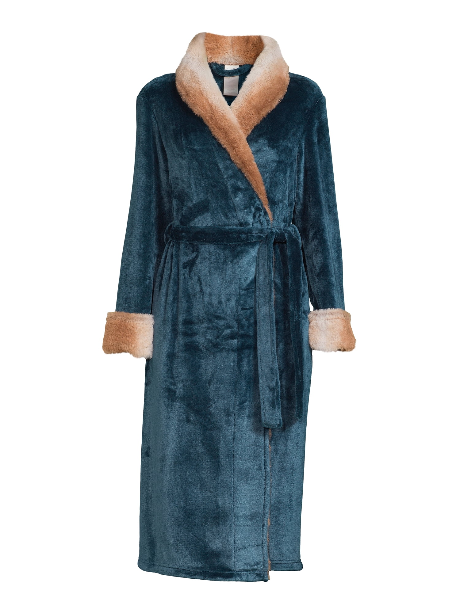 Secret Treasures Women's and Women's Plus Super Faux Mink Robe