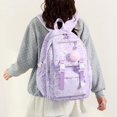 thumbnail image 4 of WAYUTE Kids Backpack Stylish Large Capacity Star Print Backpacks for Girls Cute Everyday Use Versatile Twin Shoulder Design Bookbag Casual School Activities, 4 of 7
