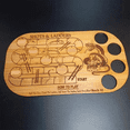 thumbnail image 4 of & , Snakes and Board Game Wooden Pallet and ,With Cup, 4 of 5