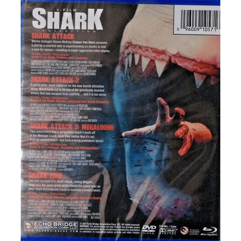 Lionsgate Shark Attack 4 Film Collection (Blu-ray) - Walmart.com