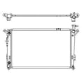 thumbnail image 1 of 2011-2015 Kia Sorento Radiator (13192) 2.4L AT, 1 of 1