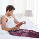 thumbnail image 5 of Fotbe Flower Bald Eagle Pantalones de Pijama para Hombre, Pantalones de Dormir, Pantalones de Casa con Cintura Ajustable y Bolsillos-Small, 5 of 6