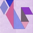 thumbnail image 1 of Ahgly Company Machine Washable Indoor Square Transitional Blossom Pink Area Rugs, 4' Square, 1 of 7