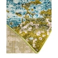 thumbnail image 7 of Unique Loom Estrella Collection Area Rug - Vella (4' 1" Round Blue/Gray), 7 of 7