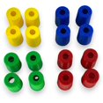 thumbnail image 1 of Piezas de repuesto para juego de mesa Trouble, 16 unidades, color rojo, verde, azul y amarillo, 1 of 9