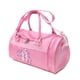 thumbnail image 1 of Bolsa de lona pequeña para baile para niñas, bolsa pequeña de gimnasio, bolsas de noche para niños, bolsas de fin de semana, mochila bordada rosa, 1 Uds., 1 of 5