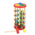 thumbnail image 4 of Colorful Wooden Knock Ball Ladder Toy for Kids Preschool Developmental Gift, 4 of 7