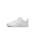 thumbnail image 4 of Nike Court Borough Low Recraft Little Kids' Shoes Color: White Hot Fuchsia Size: 11, 4 of 4