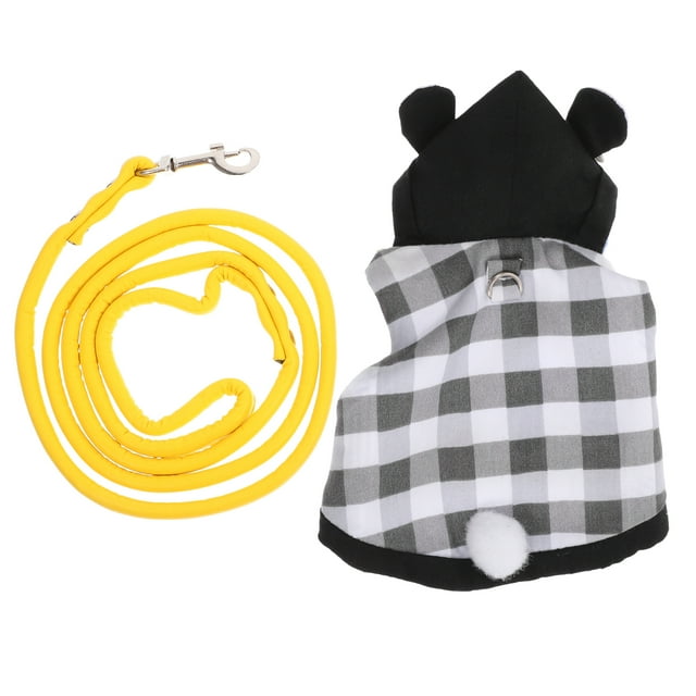 Miangastore 1 Set Rabbit Garment Bunny Harness Kit Rabbit Costume leash Rabbit Leash Clothes